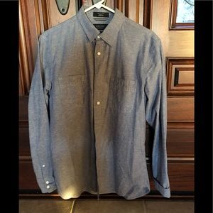 Nordstrom Mens shop, long sleeve dress shirt